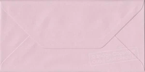 Baby Pink DL Envelope 110mm x 220mm 100gsm Gummed Pink Business DL Envelopes - Picture 1 of 1