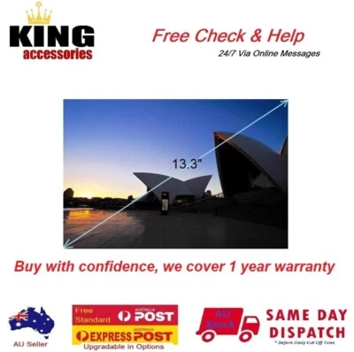 13.3" Ultra Slim IPS FHD Screen for LG LP133WF9 SPB1 SPB2 SPB3 SPB4 Non-touch - Image 1 of 2