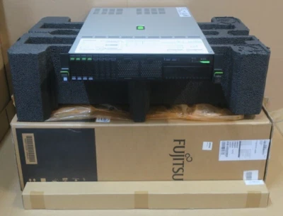 Fujitsu Primergy RX2520 M5 8C Silver 4208 32GB RAM 5x 240GB SSD 8-Bay 2U Server - Image 1 of 4