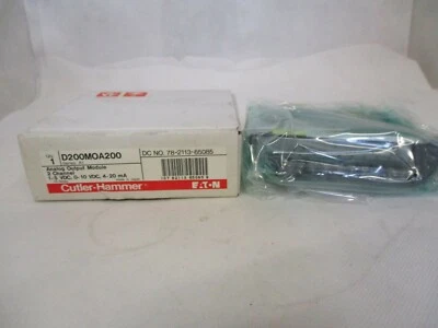 NEW EATON/CUTLER-HAMMER D200MOA200 ANALOG OUTPUT MODULE - Image 1 of 2