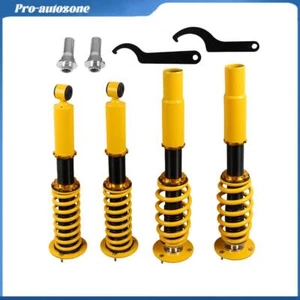 New Coilovers Kit for BMW 5 Series E39 Sedan 96-03 Shock Absorbers Adj Height - Picture 1 of 8