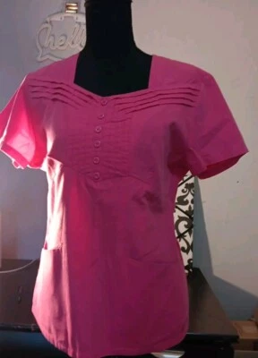 Conjunto de uniforme médico Landau para mujer talla S (rosa) Foto 1 de 4