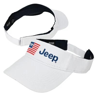 Visera bandera Jeep Freedom EE. UU. - blanca Foto 1 de 3