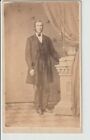 CDV 1860's era man in a United States photo studio Likely Civil War Era /Post CW