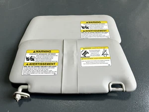 2008-2014 Subaru Forester Interior Overhead Left & Right Sun Visor Set Pair Gray - Bild 1 von 3