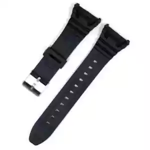 Band For Casio W96H W96 W-96H 577EA1 W-96H-1AV W-96H-1 28x21mm Black Watch Strap - Picture 1 of 3