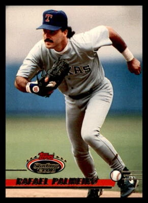 1993 Stadium Club #115 Rafael Palmeiro Texas Rangers - Image 1 of 2