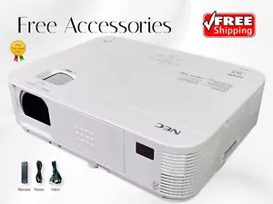 3200 ANSI DLP Projector 3D 1080p for PowerPoint Usage Video Presentation Bundle - Picture 1 of 11