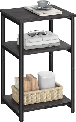 VASAGLE Side Table, Small End Table, Tall Nightstand for Living Room, Bedroom, O - Image 1 of 4