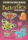 Patricia J Wynne Glow-In-The-Dark Butterflies Stickers (Paperback)