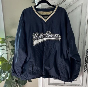 Steve and Barry's Notre Dame Pullover Windbreaker Jacket Size XXL - Picture 1 of 7