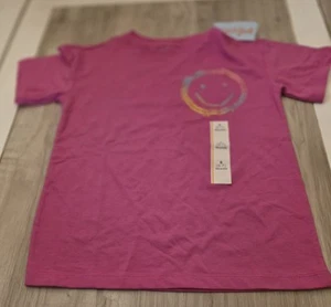 Girls' Cat & Jack   Short Sleeve Graphic T-Shirt S (6-7) - Picture 1 of 2