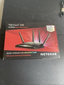 Netgear Nighthawk X4S AC2600 Dual-Band Smart WiFi Router [R7800] Open Box - Bild 1 von 11