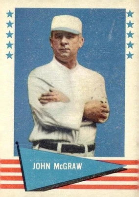 1961 Fleer Baseball Greats (F418-3) #60 John McGraw - Image 1 of 2