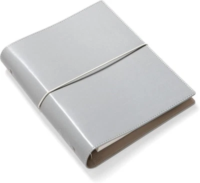 FILOFAX Domino A5 Organiser GREY, Timer, Zeitplaner 22613