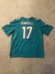 Nike Miami Dolphins Ryan Tannehill Jersey Men's Size 52 #17 Teal NFL - Picture 1 of 7