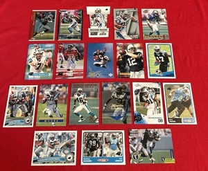 Lote de 57 tarjetas de fútbol americano Carolina Panthers incluye miembros del Salón de la Fama y novatos - Imagen 1 de 3