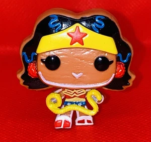 Funko DC Comics 2023 Advent Calendar Gingerbread Wonder Woman Mini 1.5" Figure - Picture 1 of 2