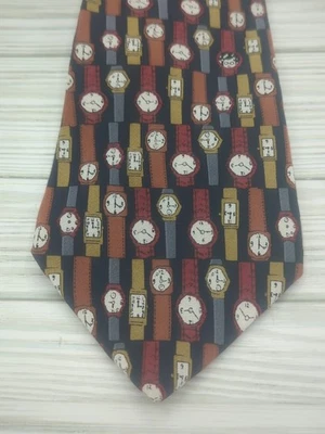 Relojes de pulsera Vicky Davis New York corbata todo seda vintage Foto 1 de 4