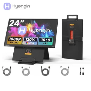 Hyangin D1 23.8" FHD Monitor Extender USB-C/HDMI Portable Second Screen for Work - Picture 1 of 10