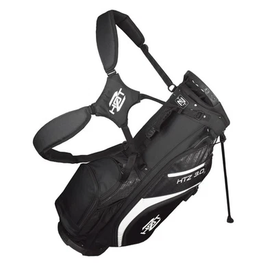 Новый Hot-Z гольф 3.0 стойка сумка черный/черный/белый - Изображение 1 из 4