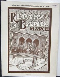 Banda Repasz March - Chas. C. Sweeley - Partituras 1901 - Imagen 1 de 3