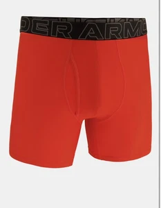 Under Armour Herren XL 6” Performance Tech BoxerJock Red Soltice/Black - Bild 1 von 4