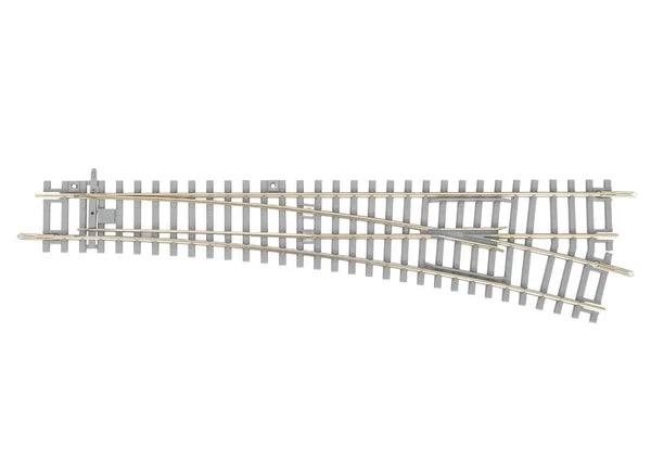 Piko 55171 HO Scale Concrete Tie Right Switch WR R9/239mm - Image 1 of 1