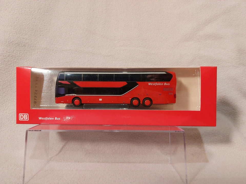 Viessmann/Kibri Setra S 531 DT Westfalenbus DB Regio, Sondermodell 1/87, wie AWM - Bild 1 von 1