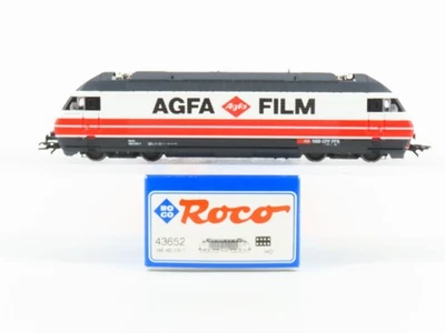 HO Roco 43652 SBB Swiss "Agfa Film" Re4/4 Clase 460 Eléctrico #015-1 - DCC Listo Foto 1 de 4