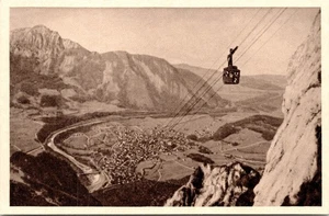 Predigstuhlbahn Cable Car  Bad Reichenhall Germany Postcard - Picture 1 of 2