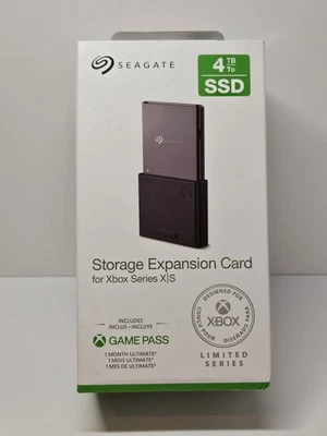 NEW Seagate 4TB Storage Expansion Card for Xbox Series X|S NVMe SSD - Black - Image 1 of 4