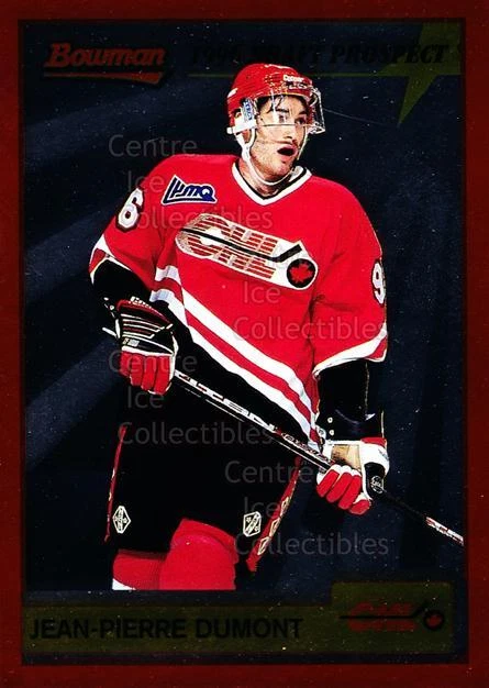 1995-96 Bowman Draft Prospects #13 JP Dumont - Image 1 of 1