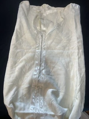 Vintage Cremallera Bebé “Swaddler” Hecho a Mano, Blanco Foto 1 de 4