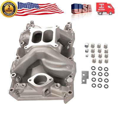 Air Gap Intake Manifold for Chrysler Dodge Challenger 318 360 5.2L Small Block - Image 1 of 4