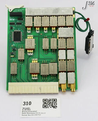 310 AGILENT PCB AGILENT PIN BOARD, N9122-66601 N9122-26601 - Image 1 of 4