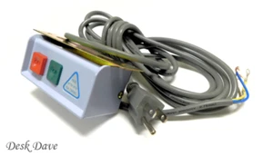 Industrial Motor Box+Cable/On-Off Switch 110V, T75C, BROTHER CONSEW JUKI - Picture 1 of 3