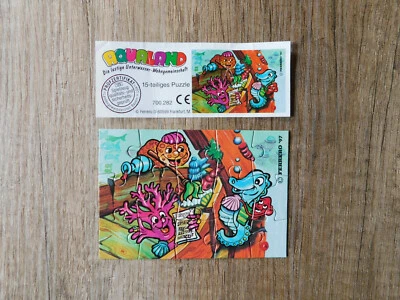 Ü-Ei Figuren - Minipuzzle "Aqualand", 15teilig, 1997, BPZ - ANSEHEN! - Bild 1 von 4
