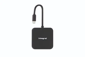 Multi Slot Integral USB C Card Reader Micro SDHC SDXC microSD Compact Flash - Picture 1 of 2