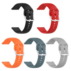 Silicone Smart Watch Strap Smartwatch Replacement Belt for Amazfit Garmin - Zdjęcie 1 z 15