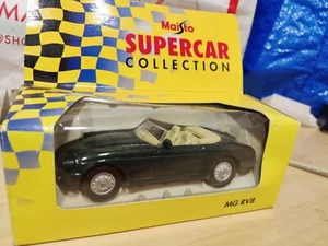 Boxed Maisto Supercar Collection MG RV 8 Die Cast Model - Picture 1 of 4