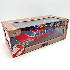 GHOSTBUSTERS: ECTO-1 & TRANSFORMERS: OPTIMUS PRIME Mash-Up 1:24 Die-Cast Vehicle - Picture 1 of 7