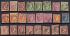 GREECE 1861-87 IMPERF HERMES HEADS  SECOND CHOICE - 24 STAMPS