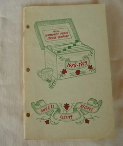 VTG Booklet Favorite Festive Recipes Community Public Service Co Texas 1978 1979 - Picture 1 of 11