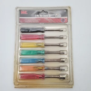MIT Nut Driver Set 7-Piece 1395 SAE Michigan Industrial Tools Forged Steel NOS - Picture 1 of 4