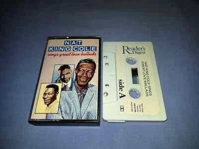NAT KING COLE SINGS GREAT LOVE BALLADS CASSETTE TAPE ALBUM - Image 1 of 2