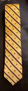 Van Boven Silk Tie- M Logo University of Michigan - Picture 1 of 3