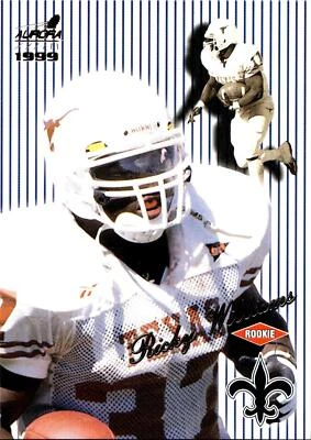 1999 Pacific Aurora #94 Ricky Williams Pinstripes - Image 1 of 2