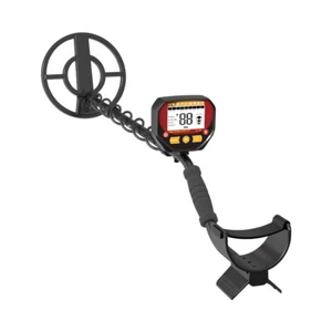 LCD Metal Detector Kit Deep Sensitive Gold Digger Hunter Waterproof Search Coil - Picture 1 of 18
