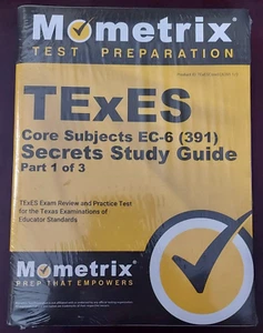 TExES Core Subjects EC-6 (391) Secrets Study Guide : TExES Exam Review /Set of 3 - Foto 1 di 5